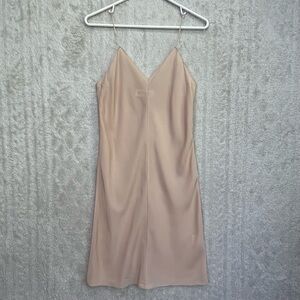 PARTOW Women's Slip Dress 100% PL Made in USA from Imported Italian Fabric